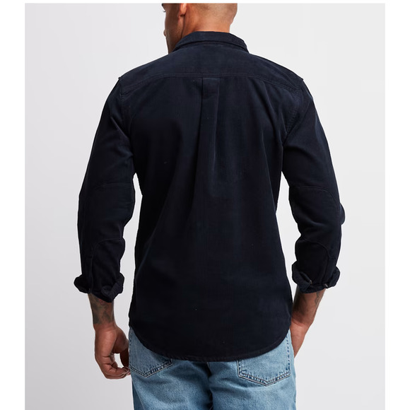 Line Of Trade Mens Midnight Stone Corduroy Workshirt Long Sleeve Size 2X New - Picture 2 of 15